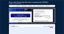 Desktop Screenshot of dnsl.ce.sharif.edu