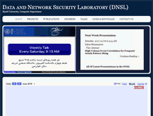 Tablet Screenshot of dnsl.ce.sharif.edu