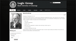 Desktop Screenshot of logic.sharif.edu