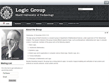 Tablet Screenshot of logic.sharif.edu